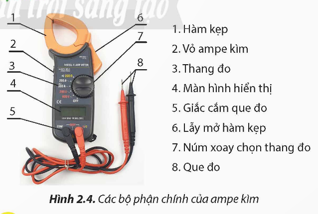 A digital multimeter with wires

Description automatically generated