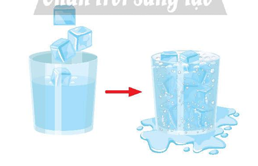 A glass of water with ice cubes and a red arrow

Description automatically generated