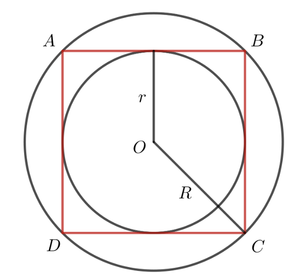 A circle with a rectangle and a rectangle with a red line

Description automatically generated