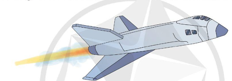 A cartoon of a jet plane

Description automatically generated