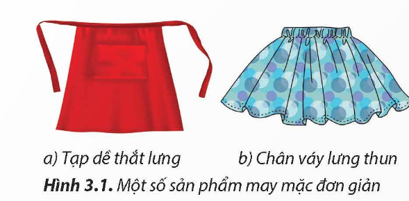 A red and blue skirt with a pocket

Description automatically generated