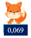 A cartoon fox with numbers

Description automatically generated