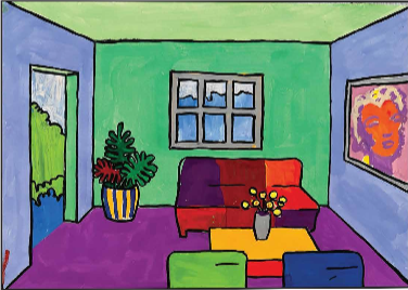 A drawing of a living room

Description automatically generated