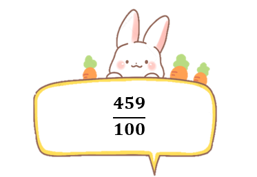 A cartoon of a rabbit with a sign

Description automatically generated