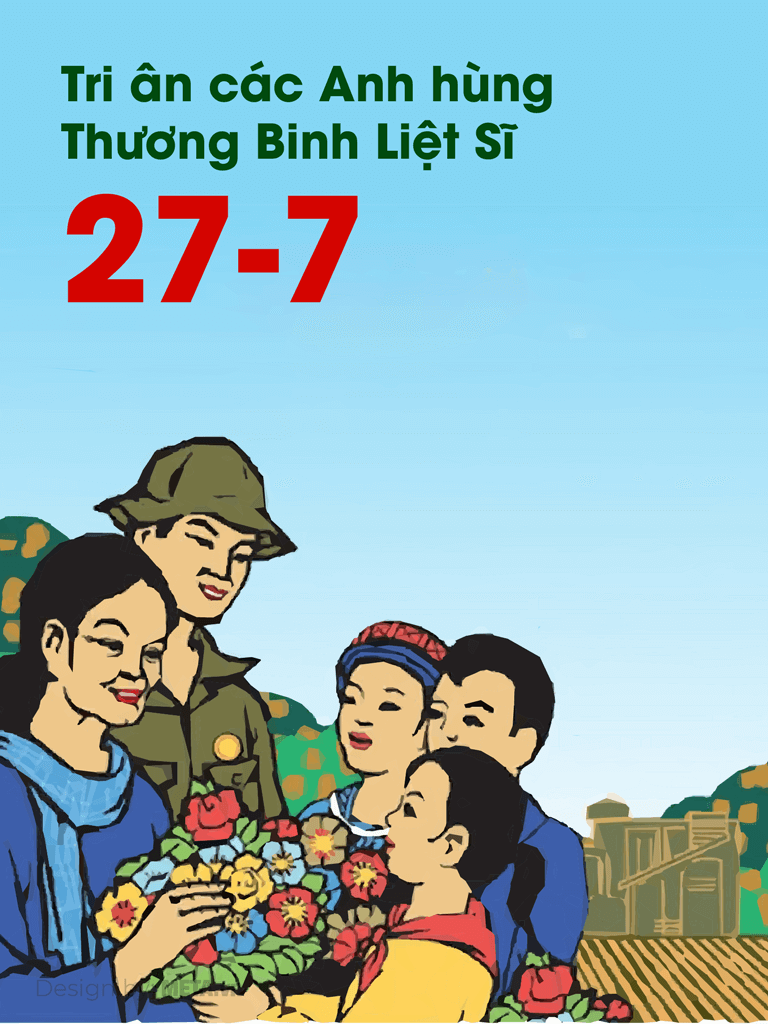 Thiệp kỷ niệm ngày 27/7