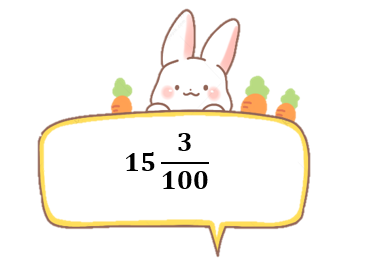 A cartoon of a rabbit with carrots and a speech bubble

Description automatically generated