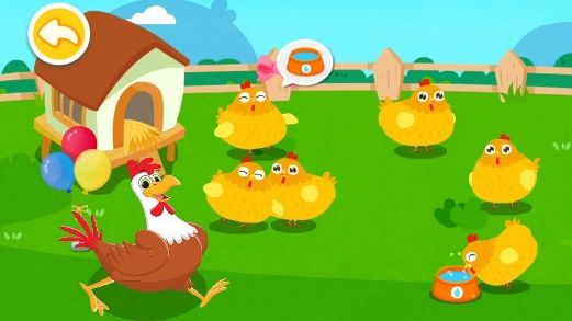 Fun farm game - Little Panda's chicken and egg farm - YouTube