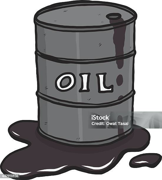 Oil Barrel Stock Illustration - Download Image Now - Art, Art And Craft,  Barrel - iStock