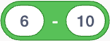 A green rectangular object with white circles

Description automatically generated