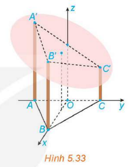 A diagram of a triangle with lines and letters

Description automatically generated