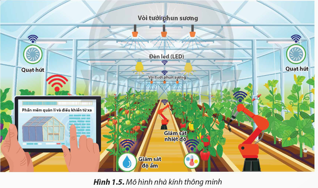 A digital tablet in a greenhouse

Description automatically generated