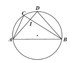 A circle with a triangle and a triangle in the center

Description automatically generated