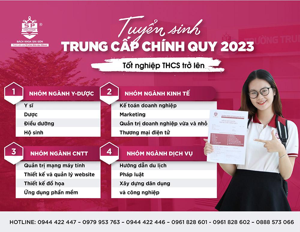 Tuyển sinh Trung cấp Chính quy - Trường Trung cấp Bách Khoa Sài Gòn