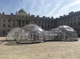 Pollution Pods' art exhibit sheds light on startling difference in air  quality across the globe