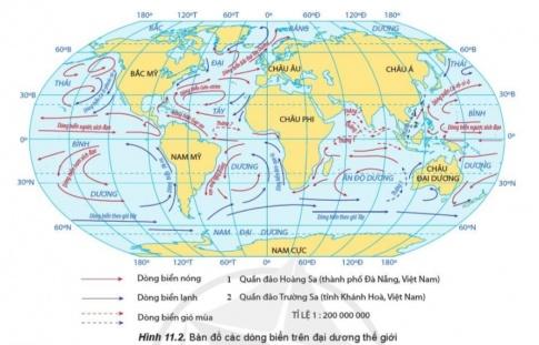 Giải bài 11 Nước biển và đại dương