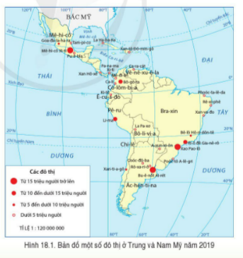 Giải bài 18 Đặc điểm dân cư, xã hội Trung và Nam Mỹ