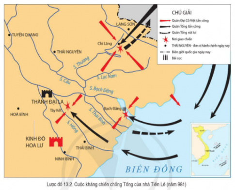 Giải bài 13 Công cuộc xây dựng và bảo vệ đất nước thời Ngô, Đinh, Tiền Lê (939 - 1009)