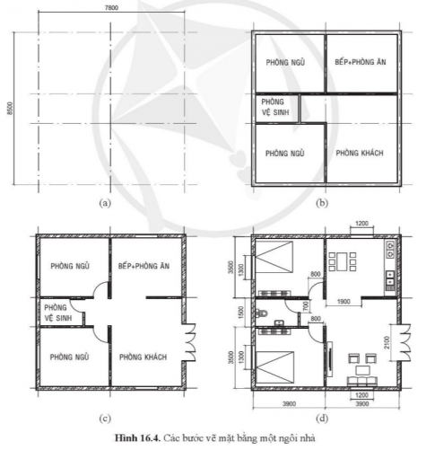 Giải bài 16 Bản vẽ xây dựng