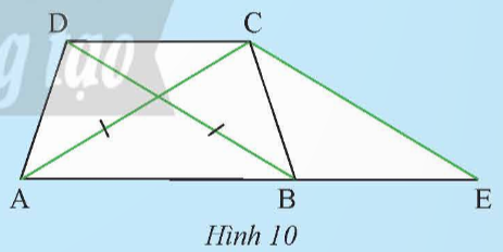 A diagram of a triangle with a green line

Description automatically generated