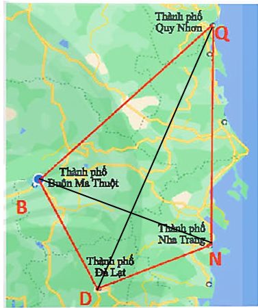 A map with red triangle and black lines

Description automatically generated