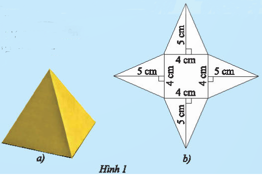 A yellow pyramid and a white star

Description automatically generated