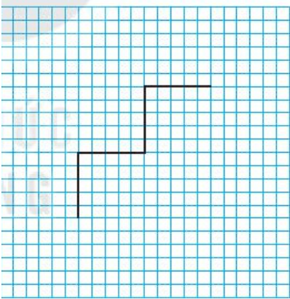 A graph paper with a line drawn on

Description automatically generated