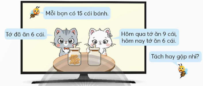 A computer screen with cartoon cats and a table

Description automatically generated