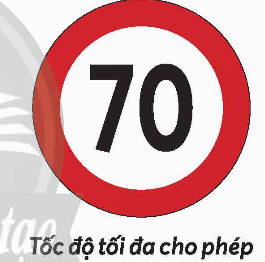 A red and white sign with black numbers

Description automatically generated