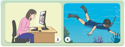 A cartoon of a person jumping into the water

Description automatically generated