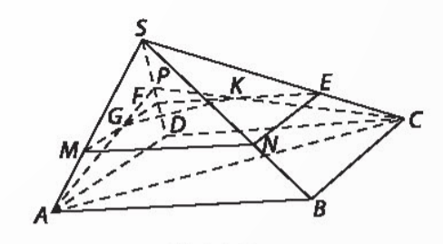 A triangle with lines and letters

Description automatically generated