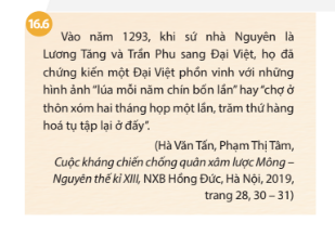 Giải bài 16 Công cuộc xây dựng đất nước thời Trần (1226 - 1400)