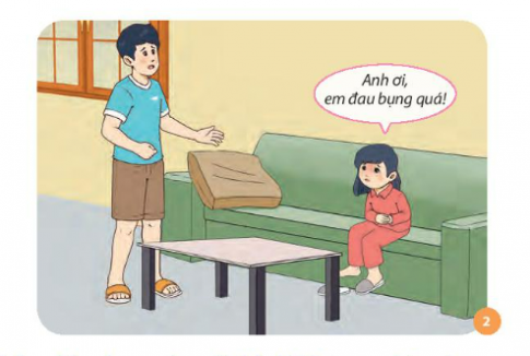 A cartoon of a child and a child sitting on a couch

Description automatically generated