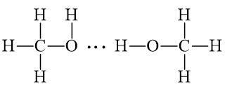 a) Cho dãy các phân tử C2H6, CH3OH, NH3. Phân tử nào trong dãy có thể tạo liên kết hydrogen? Vì sao? b) Vẽ sơ đồ biểu diễn liên kết hydrogen giữa các phân tử đó. (ảnh 2)