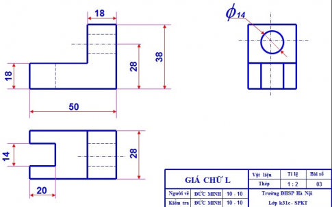 Giải bài 9 Hình chiếu vuông góc