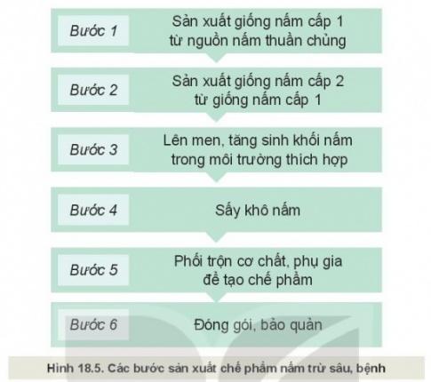 Giải bài 18 Ứng dụng công nghệ vi sinh trong phòng trừ sâu, bệnh hại cây trồng