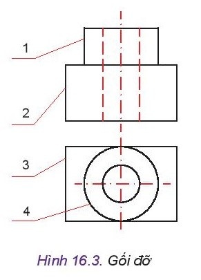 Giải bài 16 Vẽ kĩ thuật với sự trợ giúp của máy tính