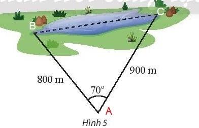 Giải bài 2 Định lí côsin và định lí sin