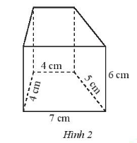 Giải bài 4 Diện tích xung quanh và thể tích của hình lăng trụ đứng tam giác, lăng trụ đứng tứ giác