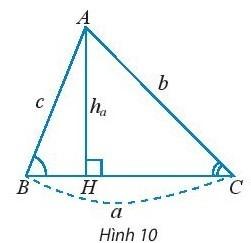 Giải bài 2 Định lí côsin và định lí sin