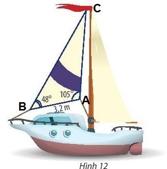 Giải bài 2 Định lí côsin và định lí sin