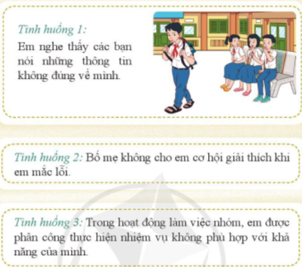 Vận dụng các bước vượt qua khó khăn để xử lí các tình huống sau: