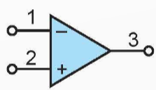 A blue triangle with black lines and symbols

Description automatically generated