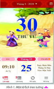 A calendar with cartoon characters

Description automatically generated