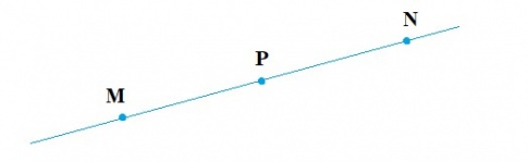 A line with a point in the center

Description automatically generated