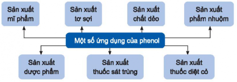 Sưu tầm, tìm hiểu thông tin và trình bày một số ứng dụng của phenol trong đời sống và trong sản xuất.