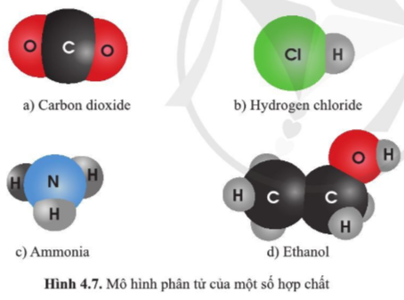 Giải KHTN 7 cánh diều bài 4: Phân tử, Đơn chất, Hợp chất