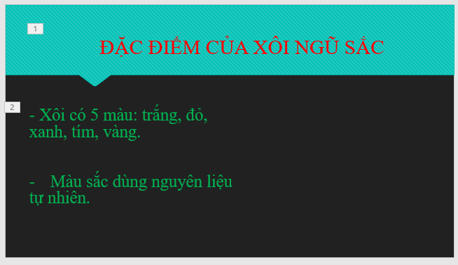 Giải Tin học 7 Bài 14: Thêm hiệu ứng cho trang chiếu - Cánh diều (ảnh 1)