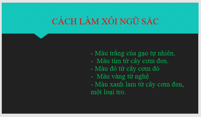 Giải Tin học 7 Bài 14: Thêm hiệu ứng cho trang chiếu - Cánh diều (ảnh 1)