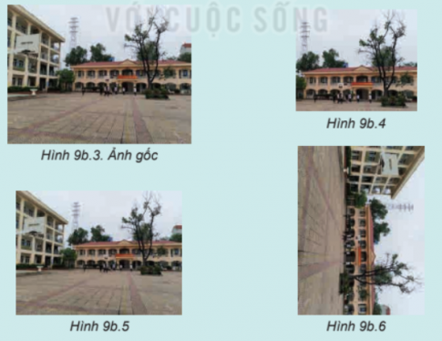 Giải Tin học 8 Kết nối bài 9b Thay đổi khung hình, kích thước ảnh