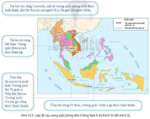 [Cánh Diều] Lịch sử 6 bài 10: Sự ra đời và phát triển các vương quốc Đông Nam Á